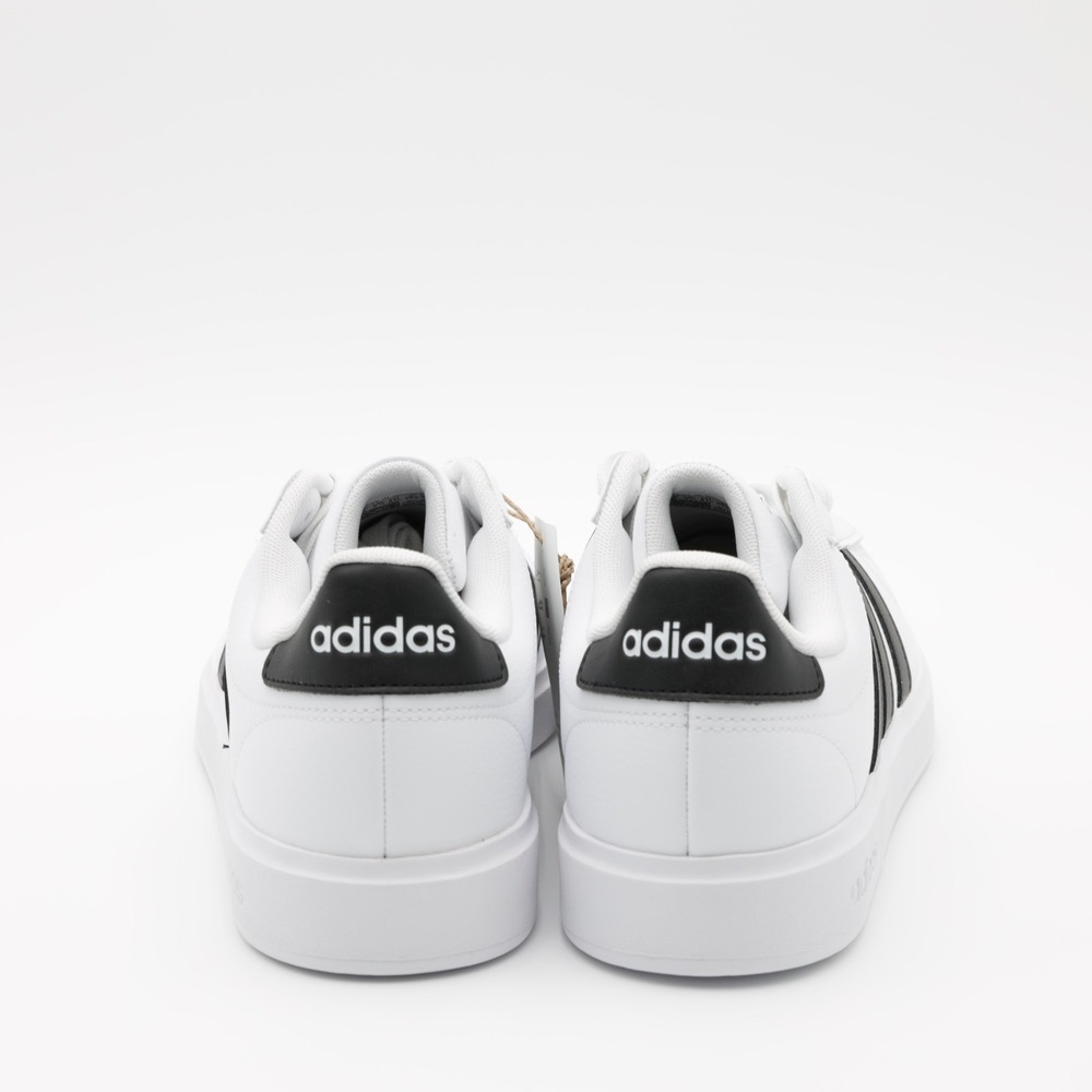 Adidas Women's Comfort Cushioned Grand Court 2.0 Shoes White/Black Size 9 - Picture 8 of 10